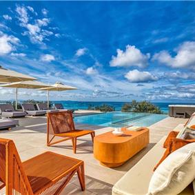 4 bedroom villa with pool in Acharavi, Corfu, sleeps 8